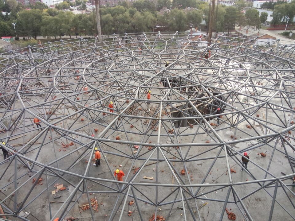 白城全民健身中心网架