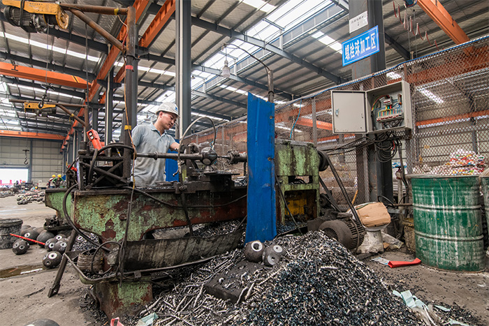 白城网架配件车间